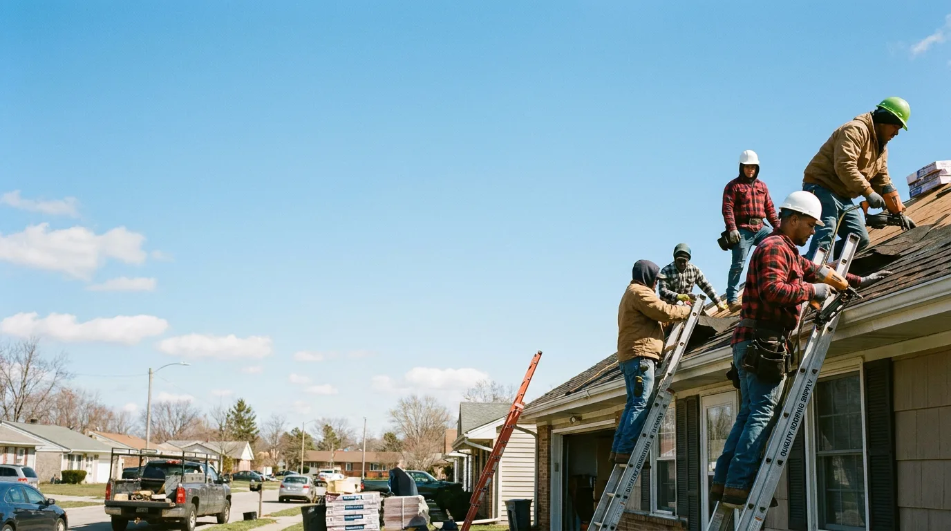 Roofing in Hersey, MI near me